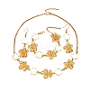 Zinc Alloy Bracelets & Earrings & Necklaces WG5D022-02-5