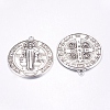 Tibetan Style Alloy Big Pendants X-TIBEP-A17171-AS-FF-2