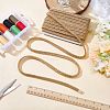 Polyester Braided Lace Trim Ribbon for Curtain Sofa Decoration OCOR-WH0105-013A-01-4