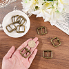 8Pcs Roller Buckles for Bag Strap Connector IFIN-CL0001-13AB-3