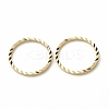 Brass Linking Rings KK-F831-018D-G-RS-2