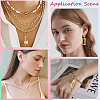 60Pcs 4 Style Alloy Charms FIND-BBC0004-25-4