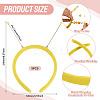 Cloth and Plastic Hair Bands OHAR-TAC0020-01C-4