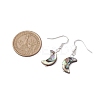 Natural Abalone Shell/Paua Shell Dangle Earring EJEW-JE05916-02-3