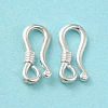 925 Sterling Silver Earring Hooks STER-K174-17B-S-2