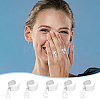 DIY Alphabet Charm Cuff Ring Making Kit DIY-UN0005-66-6