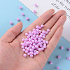 Opaque Acrylic Beads X-MACR-S370-C6mm-A03-5
