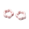 Flower Hollow Glazed Porcelain Bead Frame PORC-A034-09D-2