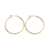 Ion Plating(IP) Brass Huggie Hoop Earrings for Women X-EJEW-A083-02G-1