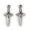 Non-Tarnish 304 Stainless Steel Pendants STAS-E169-17P-A-1