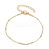 201 Stainless Steel Satellite Chain Bracelets for Women BJEW-G767-01D-G-4