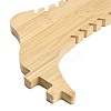 Leg Shaped Wood Anklet Display Stands WD-CBA482F-01A-4