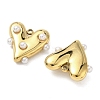 304 Stainless Steel with ABS Plastic Pearl Pendants STAS-G371-17G-2