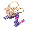 Resin Butterfly Pendant Keychains KEYC-TAC0034-03Z-2