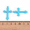 Opaque Acrylic Pendants SACR-WH0017-01A-3