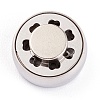 304 Stainless Steel Magnetic Diffuser Locket Aromatherapy Essential Oil Buckle AJEW-M027-09P-2