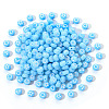 Opaque Acrylic Beads MACR-YW0001-18F-1