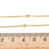 1.5MM Brass Twisted Curb Chain Necklaces for Women Men NJEW-F350-04G-5