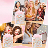 1Pc Flower Printed Paper Gift Storage Bags with Rope Handle ABAG-SP0001-09B-5