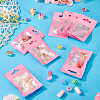 160Pcs Plastic Yin-yang Resealable Bags with Visible Window ABAG-TA0001-94B-7