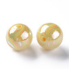 Opaque Acrylic Beads MACR-S370-D20mm-SS2105-2