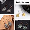 304 Stainless Steel Hoop Earring Findings STAS-UN0016-77-6