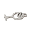 304 Stainless Steel Charms STAS-G355-05A-P-2