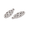 Non-Tarnish 201 Stainless Steel Pendants STAS-K242-11P-3
