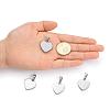 Tarnish Resistant Fashionable 304 Stainless Steel Stamping Blank Tag Pendants STAS-J002A-01-4