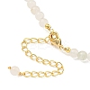 Natural Mixed Gemstone Round Beaded Necklaces NJEW-M214-07G-3