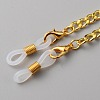 Iron Eyeglasses Chains AJEW-WH0038-28-2