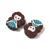 Princess Food Grade Silicone Focal Beads SIL-A008-05D-2