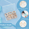 Brass Linking Rings KK-OC0001-06-FF-4