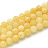 Natural Quartz Beads Strands G-N355-8mm-06-1