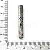 Retro 304 Stainless Steel Pendants STAS-V008-32AS-06-3
