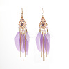 Rhombus Alloy Rhinestone Chandelier Earrings FS-WGCB5E2-11-2