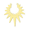 PVD Vacuum Plating 201 Stainless Steel Pendant Links STAS-S105-LA766-2-1