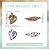160pcs 2 color Tibetan Style Alloy Pendants TIBEP-LP0001-04-2