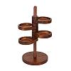 4-Tier Rotating Round Wood Jewelry Towers WD-CBA95BD-02B-2