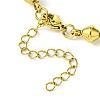 Ion Plating(IP) 304 Stainless Steel Bead Necklaces NJEW-C053-01G-3