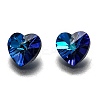 Electroplate Glass Charms G030V10mm-001MB-2