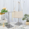 2Pcs Stainless Steel T Bar Single Handbag Rack ODIS-OC0001-93-4