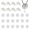 Brass Tube Bails DIY-TA0014-37A-S-1
