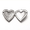 Non-Tarnish 316 Stainless Steel Locket Pendants X-STAS-P268-01B-P-3