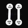 Folding Paper Ring Size Sticker CDIS-C006-01L-1