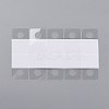 Transparent PVC Self Adhesive Hang Tabs LS-X-CDIS-Z001-03A-2