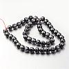 Non-magnetic Synthetic Hematite Bead Strands G-F300-31B-09-2