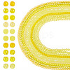 10 Strands 10 Styles Electroplate Opaque Glass Beads Strands GLAA-TA0003-60-1