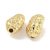 Textured Brass Beads KK-Q820-29G-2