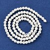Electroplated Synthetic Non-Magnetic Hematite Beads Strands G-U003-13B-2